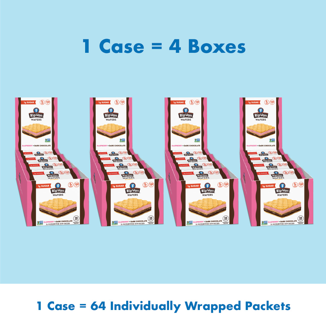 Wafers Raspberry + Dark Chocolate