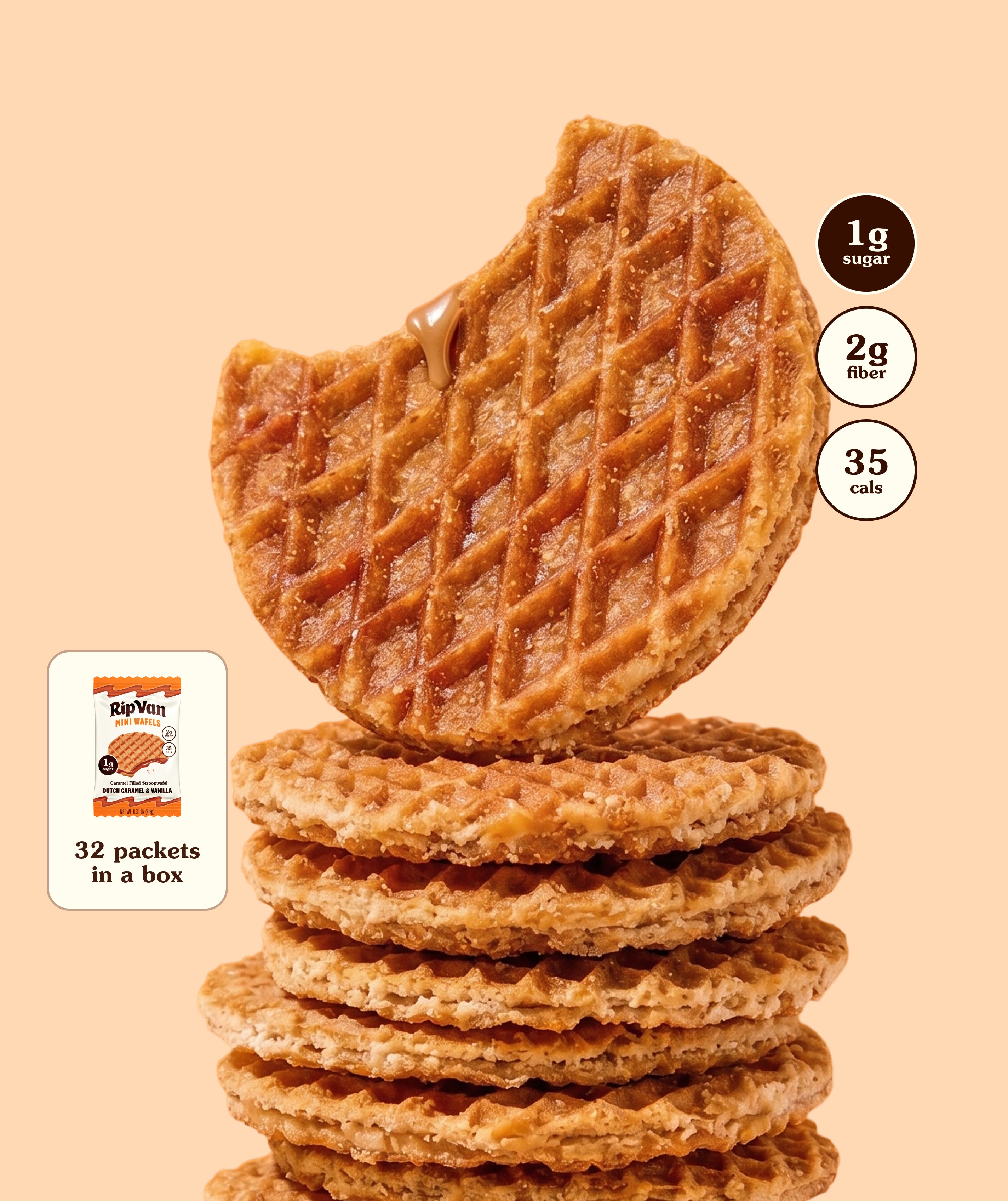 Minis Dutch Caramel & Vanilla