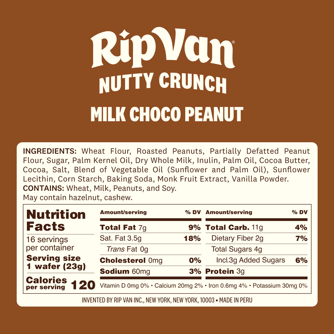 Nutty Crunch - Milk Choco