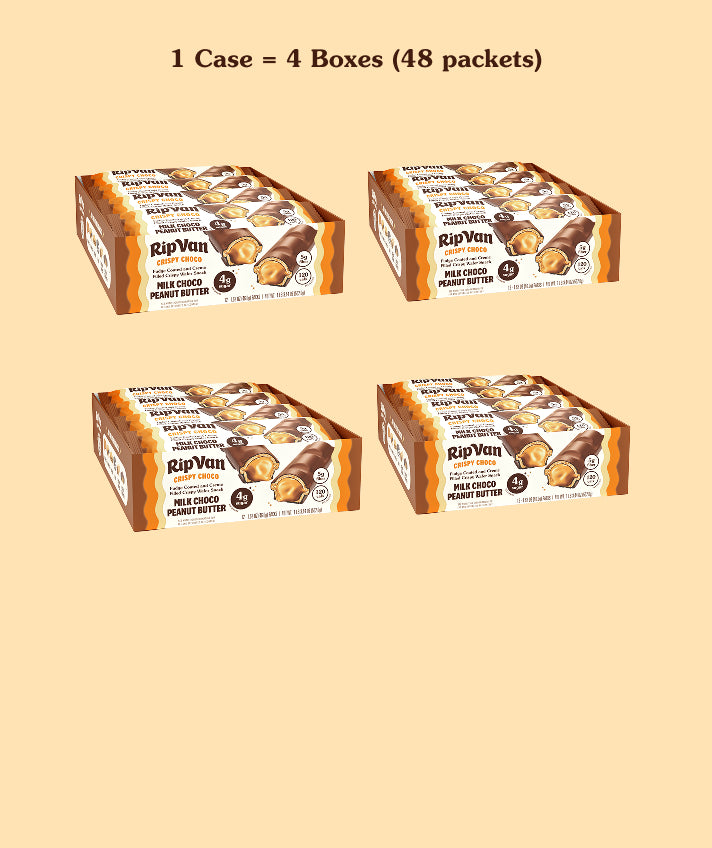 Crispy Choco Peanut Butter Cream Filled
