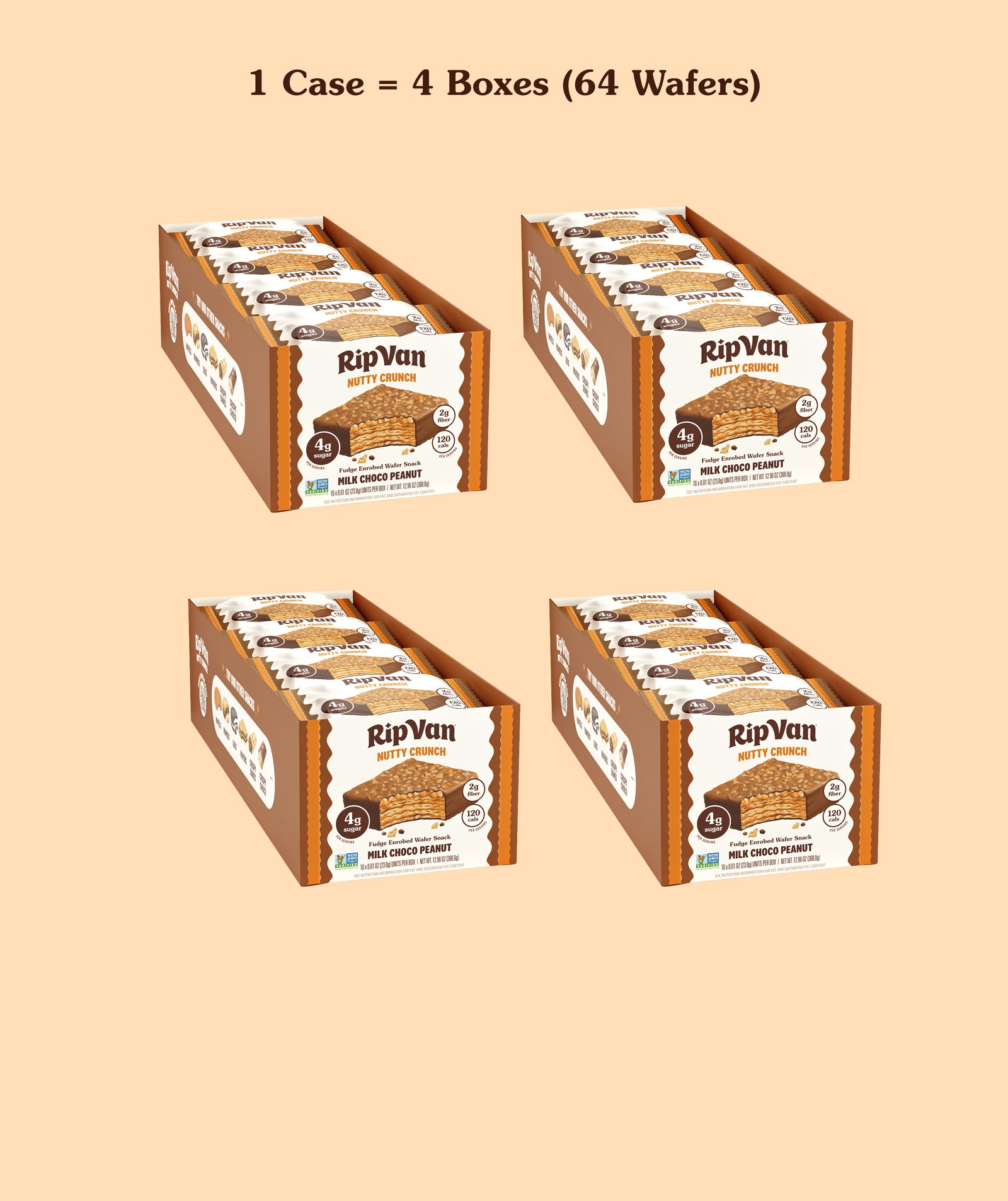 Nutty Crunch - Milk Choco