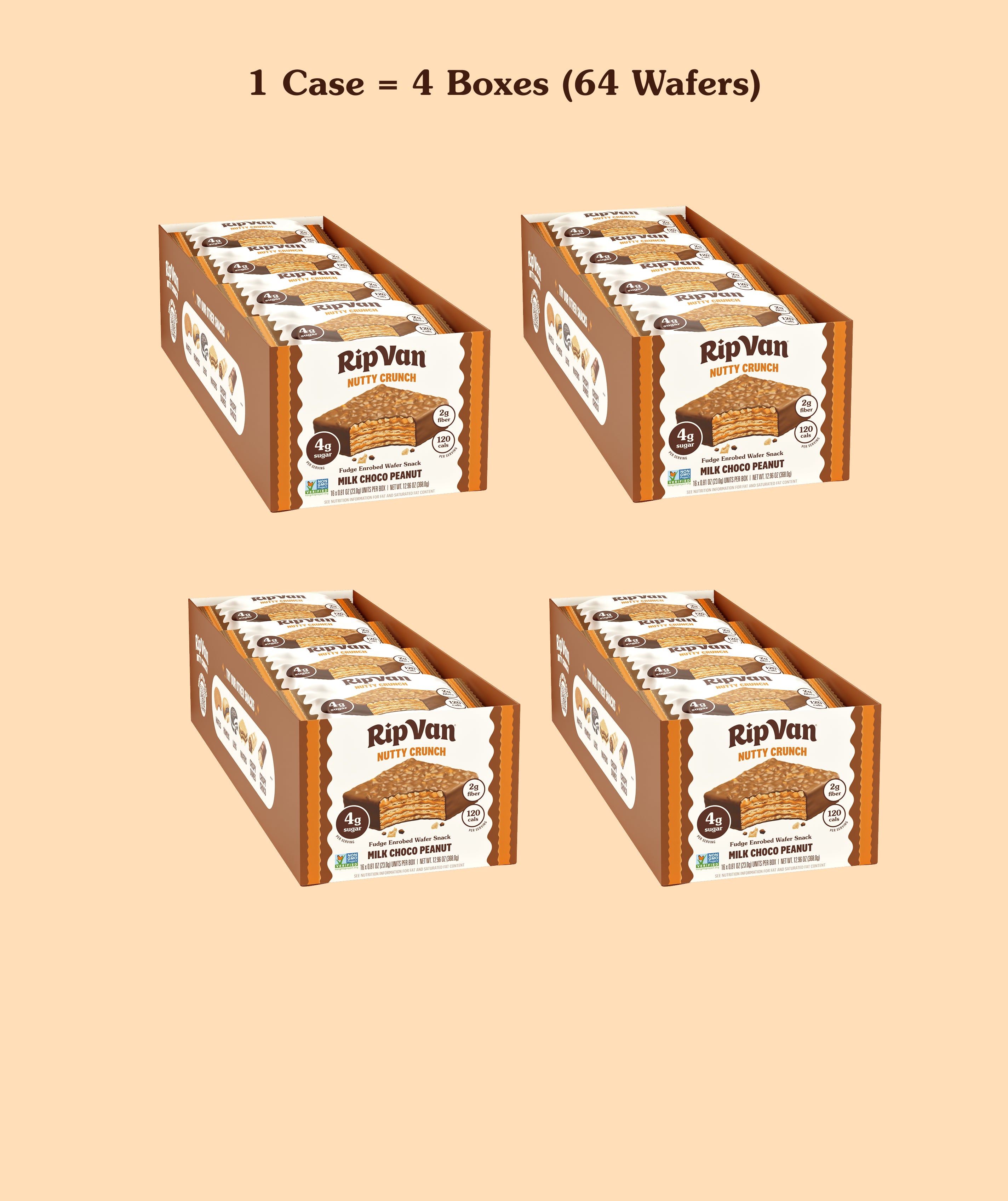 Nutty Crunch - Milk Choco