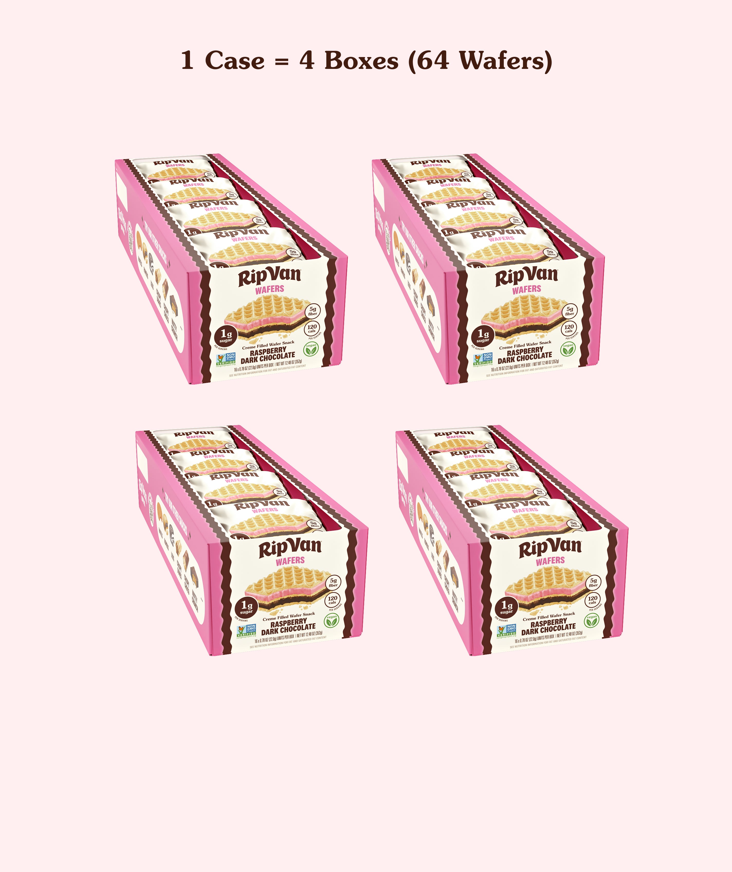 Wafers Raspberry + Dark Chocolate