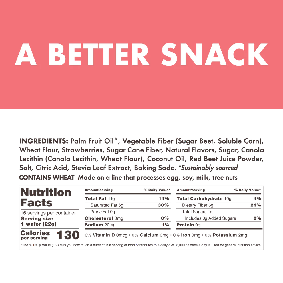 Wafers Strawberry